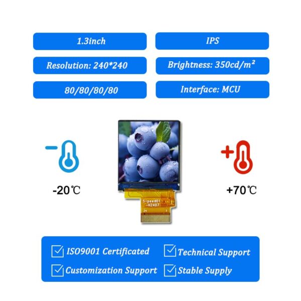 1.3inch lcd display price