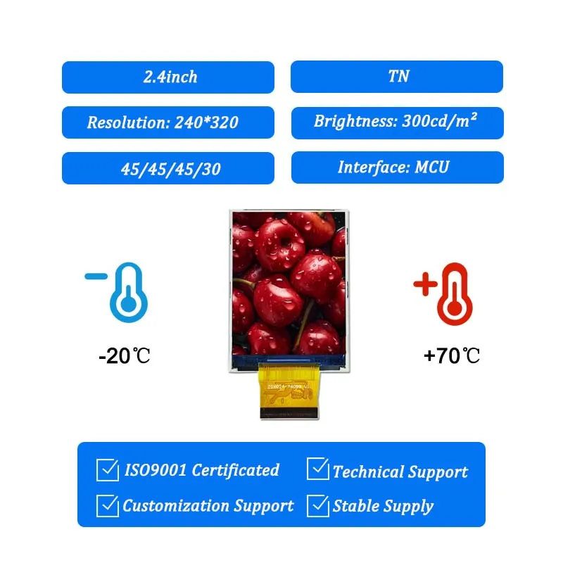 2.4 inch tft screen