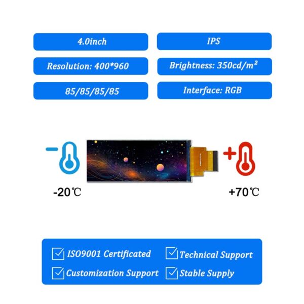 4 inch bar type tft supplier