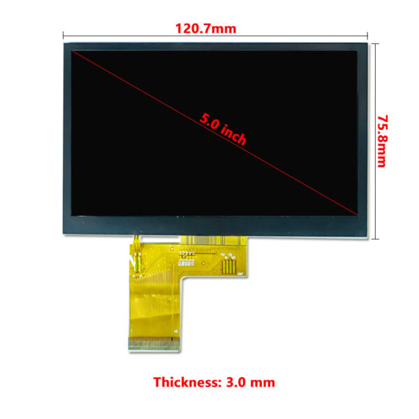 5 inch tft screen