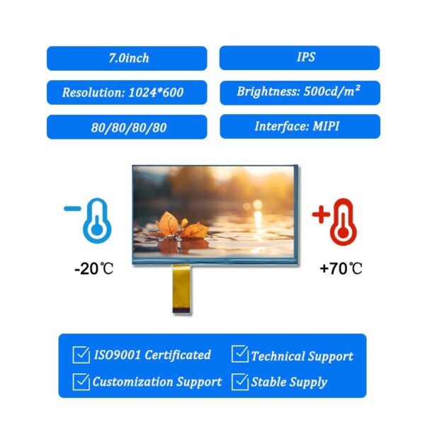 7 inchtft lcd screen