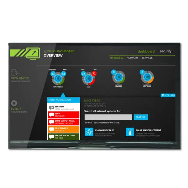 7 inch display