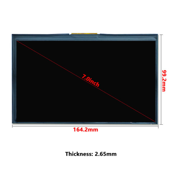 7 inch display tft lcd