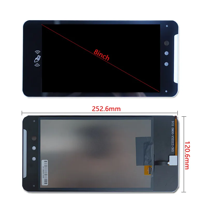 8 inch tft display with touch screen