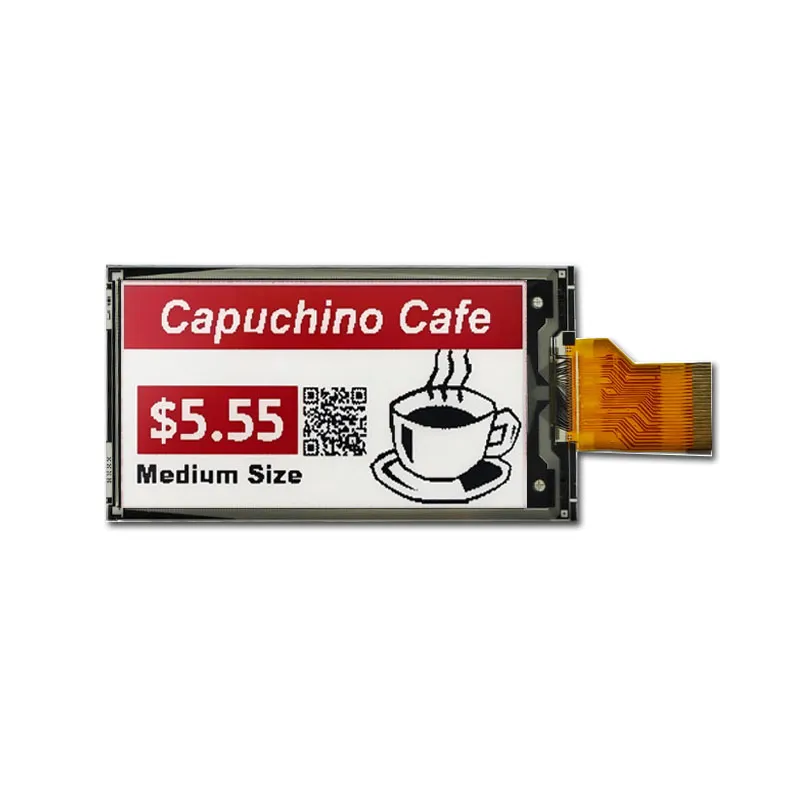2.66 inch e-ink color display