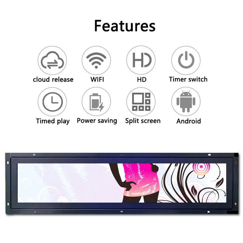 24 stretched lcd screen