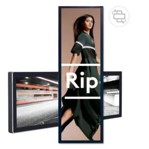 Stretched LCD Display