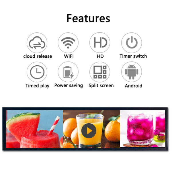 28 inch stretched lcd panel