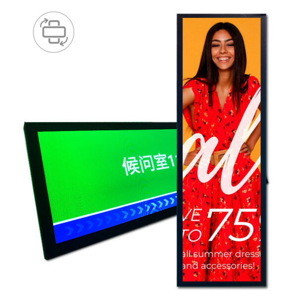 28.6 inch Outdoor Stretch Display AA 698.4mm (H) x196.43mm (V)