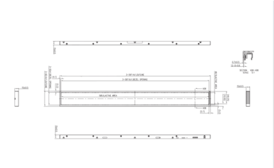 23.1 inch shelf edge lcd display