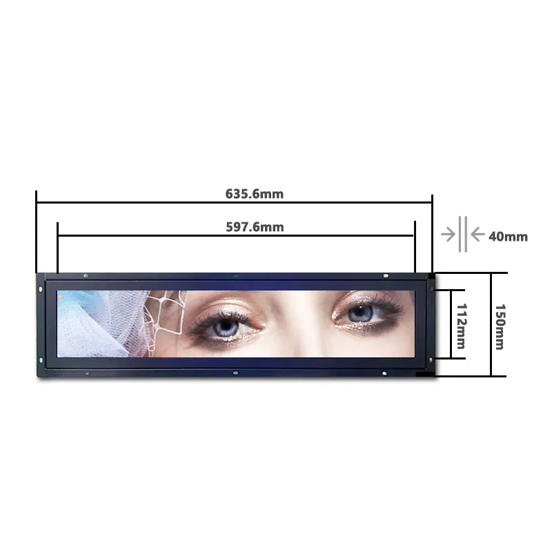 24 bar type lcd