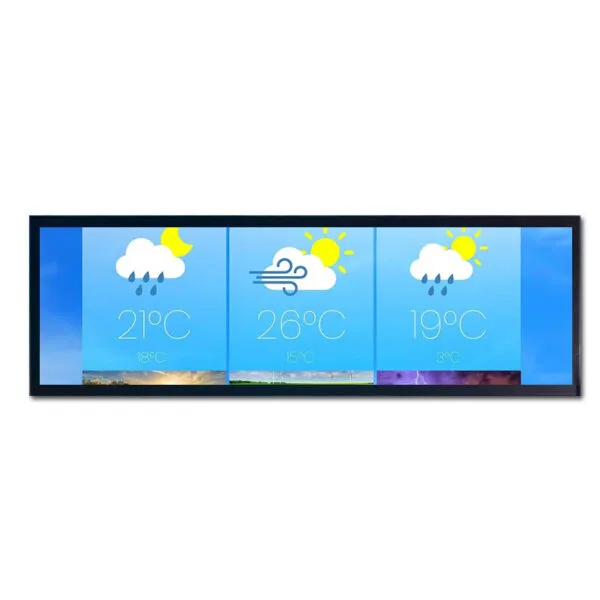 24.3 inch Long Stripe Display 24.3 inch Long Stripe Display
