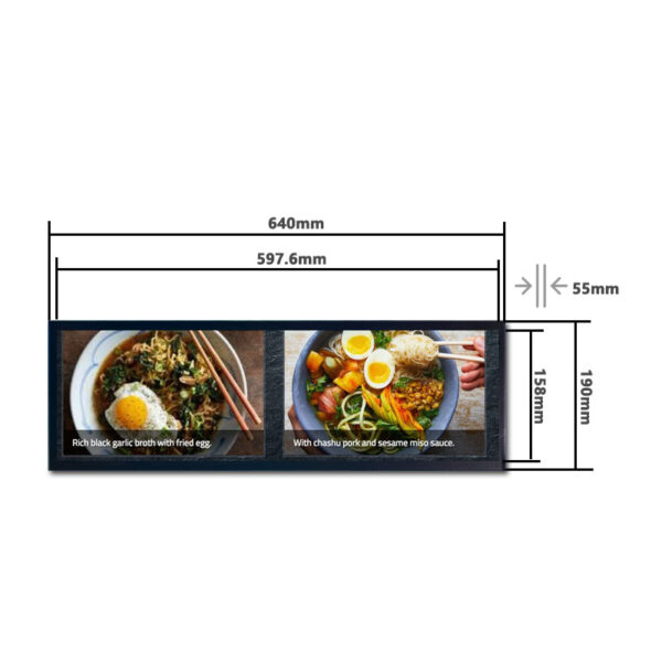 24.3 inch Bar LCD monitor