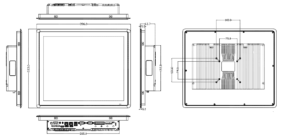 17 inch Industrial ALL IN One Panel PC