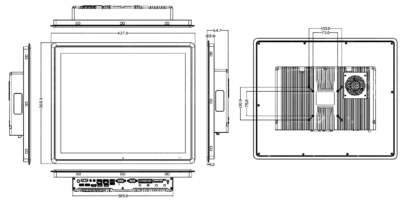 19 inch Industrial All-in-One PC