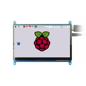 7" Raspberry Pi Touch Screen, 800×480, 5-Point Touch, HDMI, Plug & Play, CE/RoHS