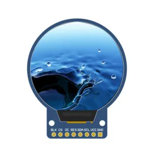 circular TFT display