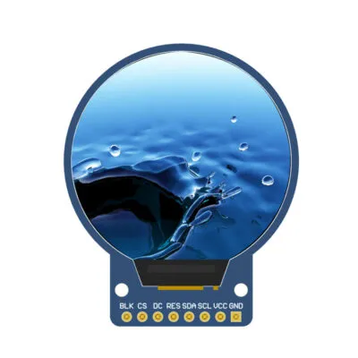 circular TFT display