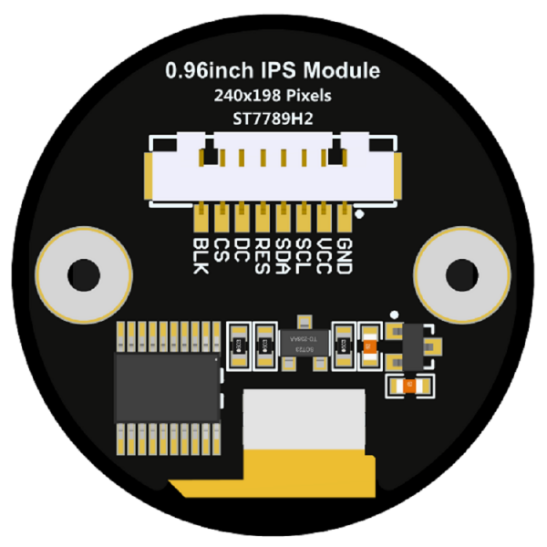 circular TFT module