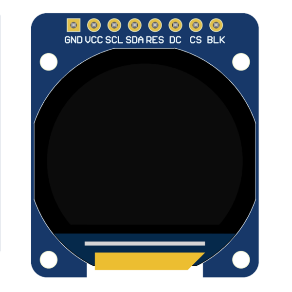 circular TFT module