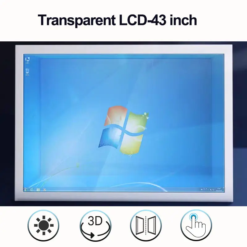 43 inch 3D product showcase