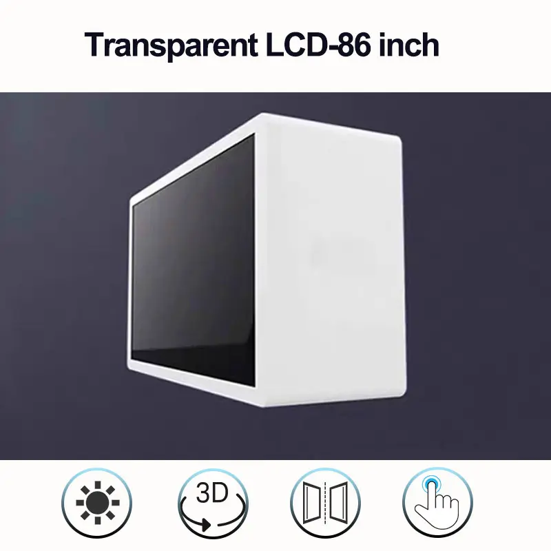 86 inch Transparent LCD Holographic Display