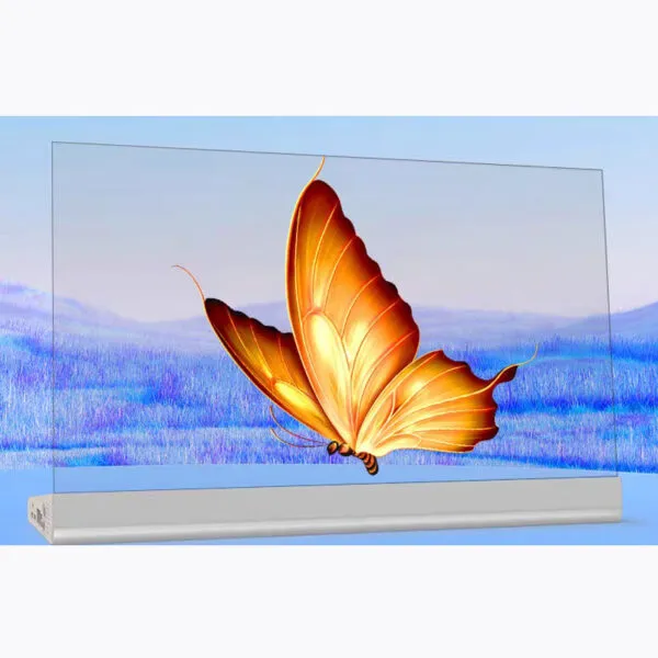 Transparent OLED Signage