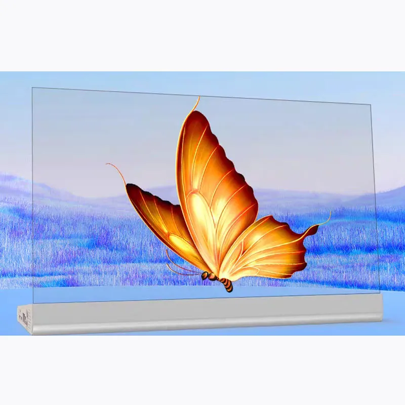Transparent OLED Signage