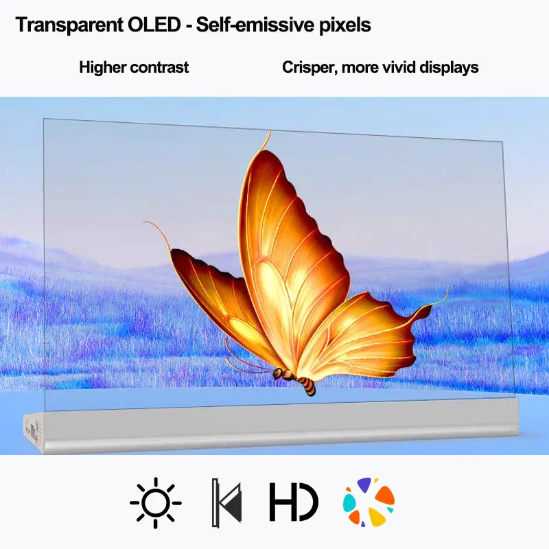 transparent interactive display
