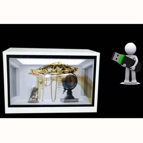 Transparent LCD Display Box