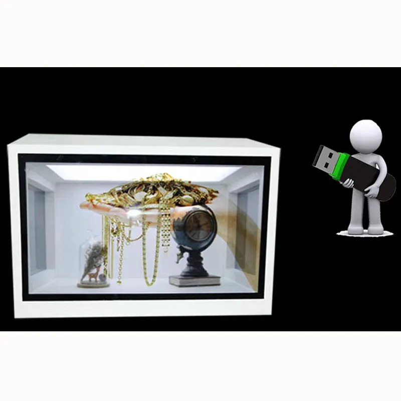 Transparent LCD Display Box