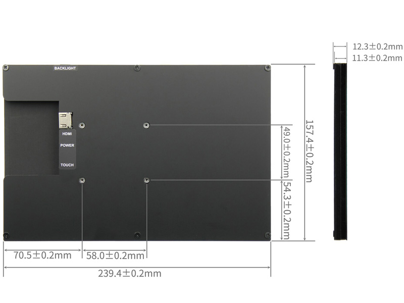 10.1 Raspberry Pi Touch Screen 5