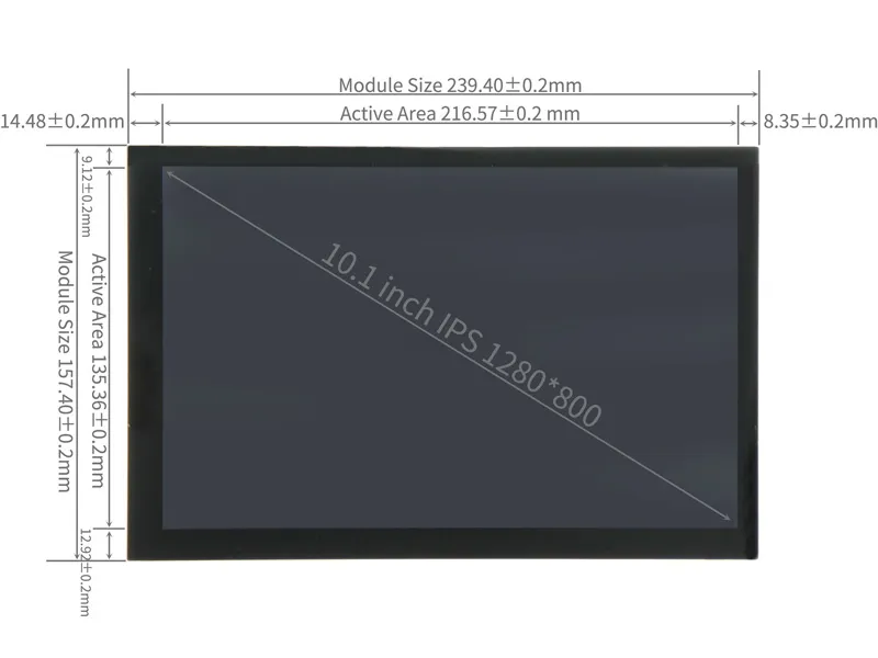 10.1 Raspberry Pi Touch Screen 4
