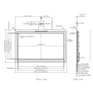 11.6 inch G+G capacitive touch screen