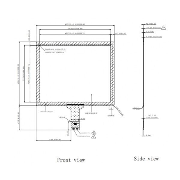 Projected Capacitive Touch Panel