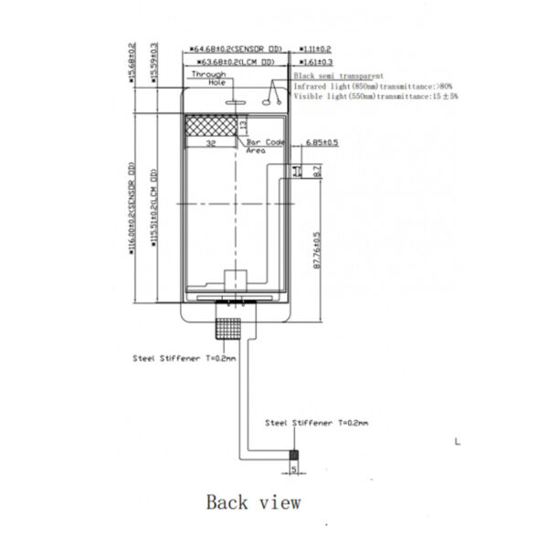 capacitive touch display