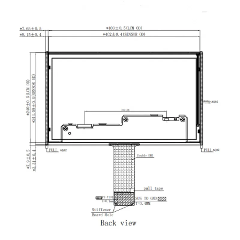 custom capacitive touch panel