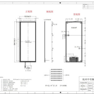 12.3 inch LCD Panel