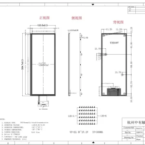 12.3 inch LCD Panel