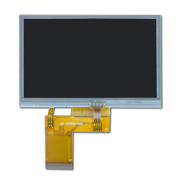 4.3 inch resistive touch display