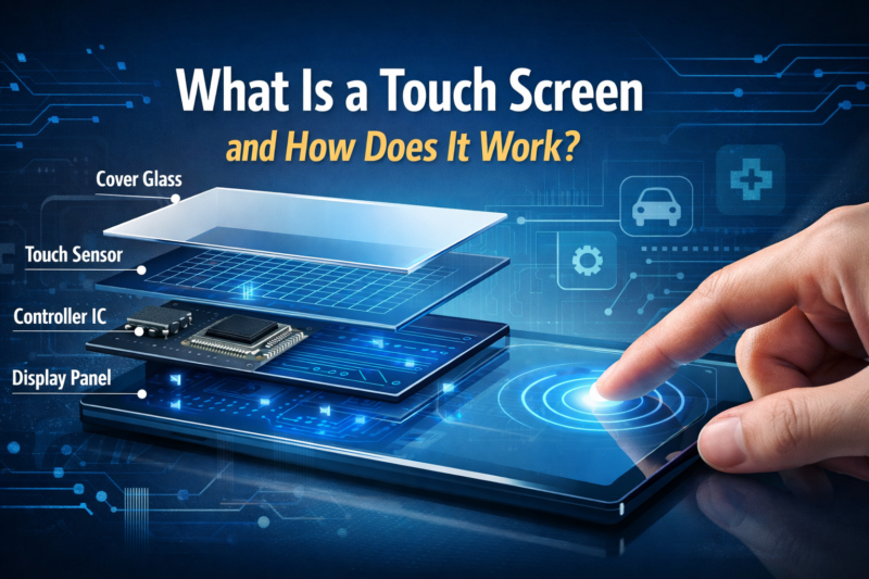 Touch Screen Is What Is a Touch Screen? Working Principles Explained Clearly
