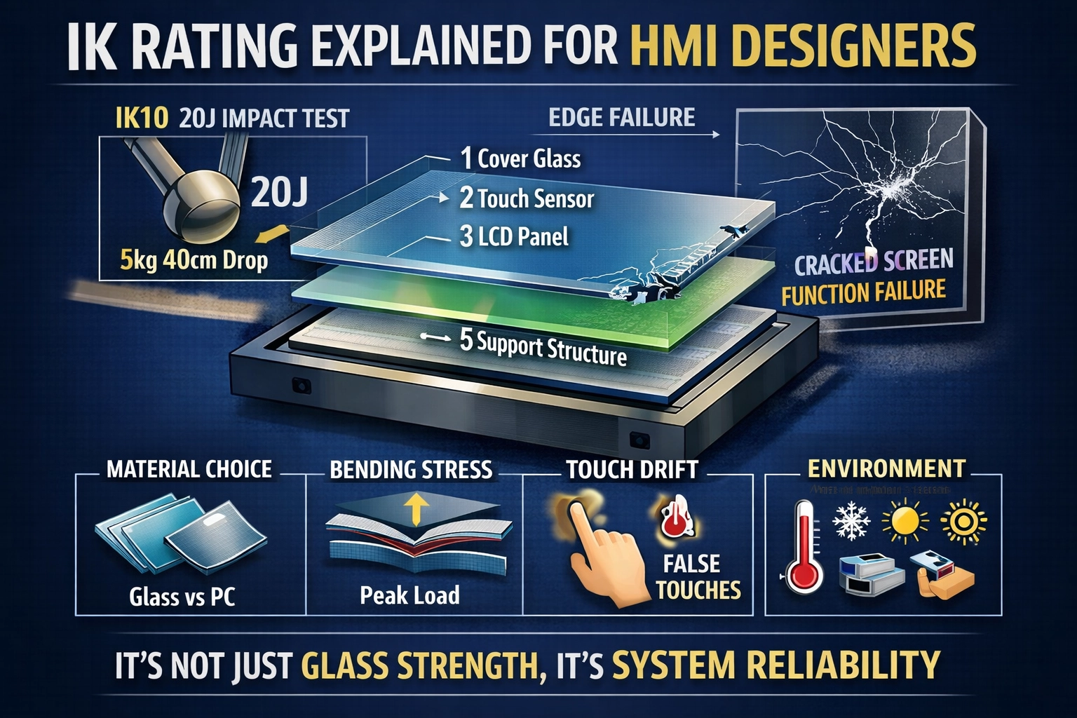 IK Rating Explained for HMI Designers