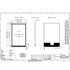 7 inch high brightness LCD 1000 nits outdoor display