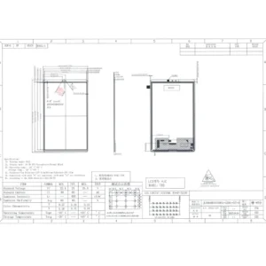 8.8 Inch LCD Display 1600x2560 High Resolution with In-Cell Touch