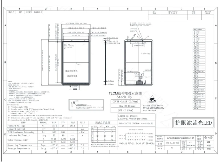 10.1-inch Medical TFT for Patient Monitor