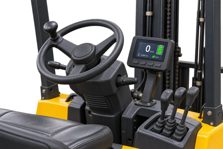 Electric Forklift Display with a 5 Inch RGB TFT