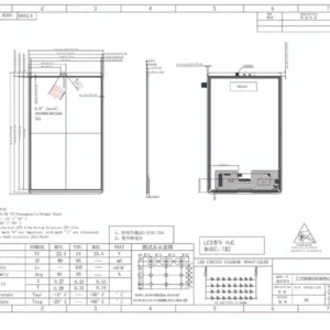 8.8 Inch 1600x2560 In‑Cell Capacitive Touch TFT LCD Display MIPI Interface